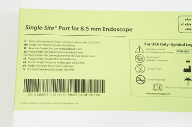 INTUITIVE 428065 Single-Site Port for 8.5mm Endoscope (x)